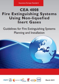 CEA 4008 - Fire extinguishing systems using non-liquefied inert gases