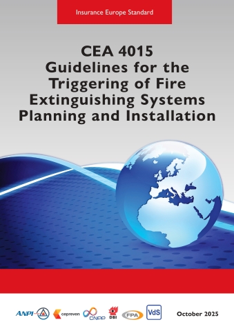 CEA 4015:2025 - Guidelines for the triggering of fire extinguishing systems - Planning and installation