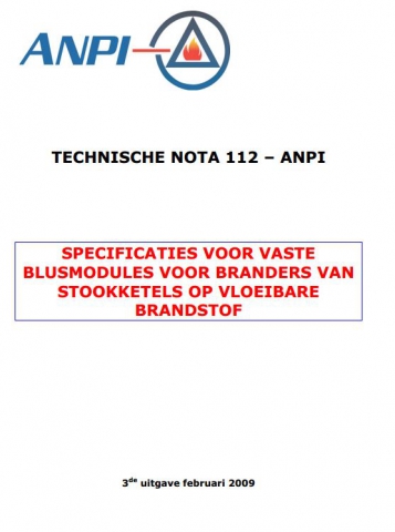 NTN 112 Blusmodules voor stookketels