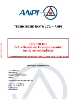 NTN 172 Checklist Brandpreventie op de arbeidsplaats