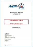 NTN 161-C Extinguishing agents : Part C : Certification scheme