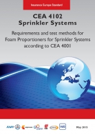 CEA 4102 - Foam proportioners for sprinkler systems according to CEA 4001 (E)
